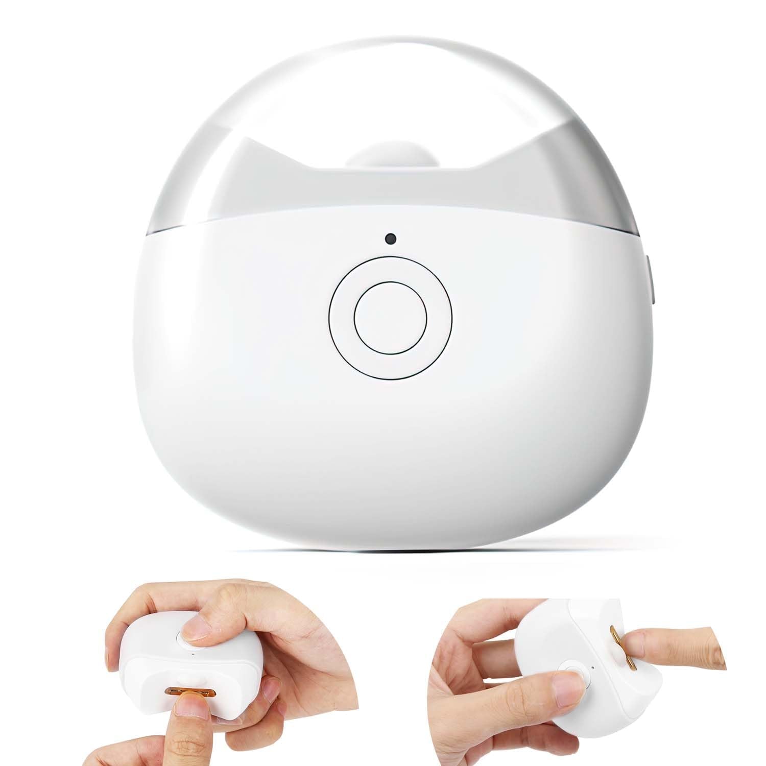 Maycreate utomatic Electric Nail Clipper with LED Light & 2 Speeds with Nail Scraps Storage, USB Rechargeable Safety Fingernail Trimmer for Newborn, Infant, Baby, Toddler, Kids Maycreate utomatic Electric Nail Clipper with LED Light & 2 Speeds with Nail Scraps Storage, USB Rechargeable Safety Fingernail Trimmer for Newborn, Infant, Baby, Toddler, Kids